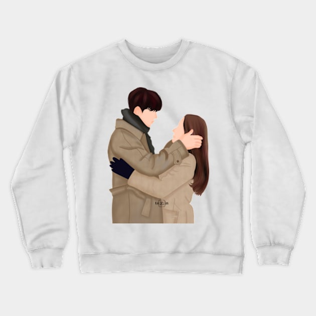 Forecasting Love and Weather Crewneck Sweatshirt by ayshatazin